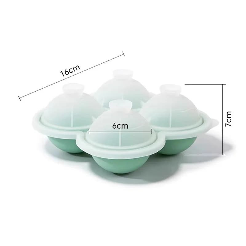 Stor isballform 6,5 cm