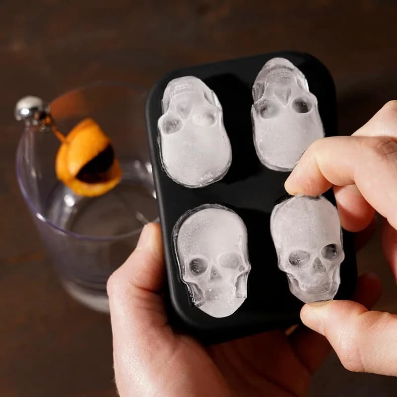 3D hodeskalle isballform