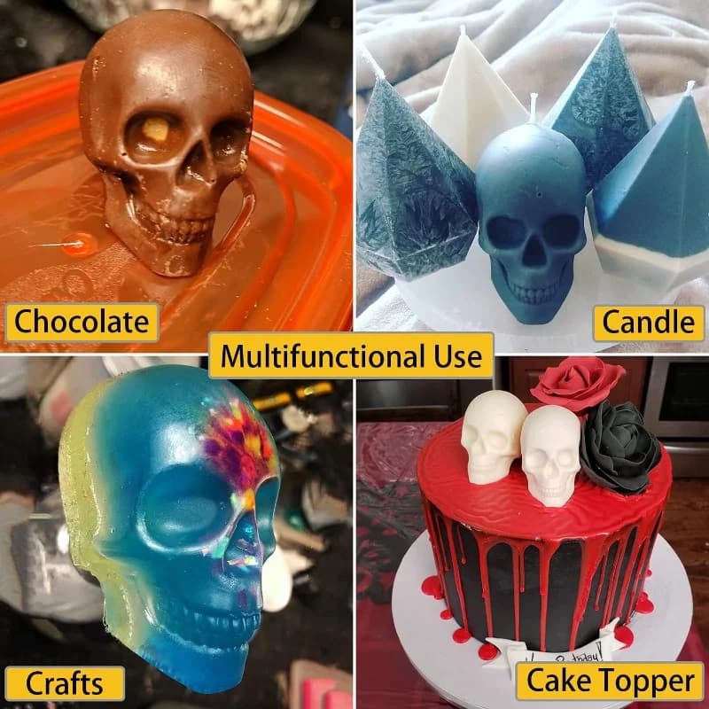 3D hodeskalle isballform